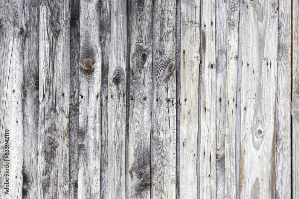 Weathered wood background - wooden planks backdrop
