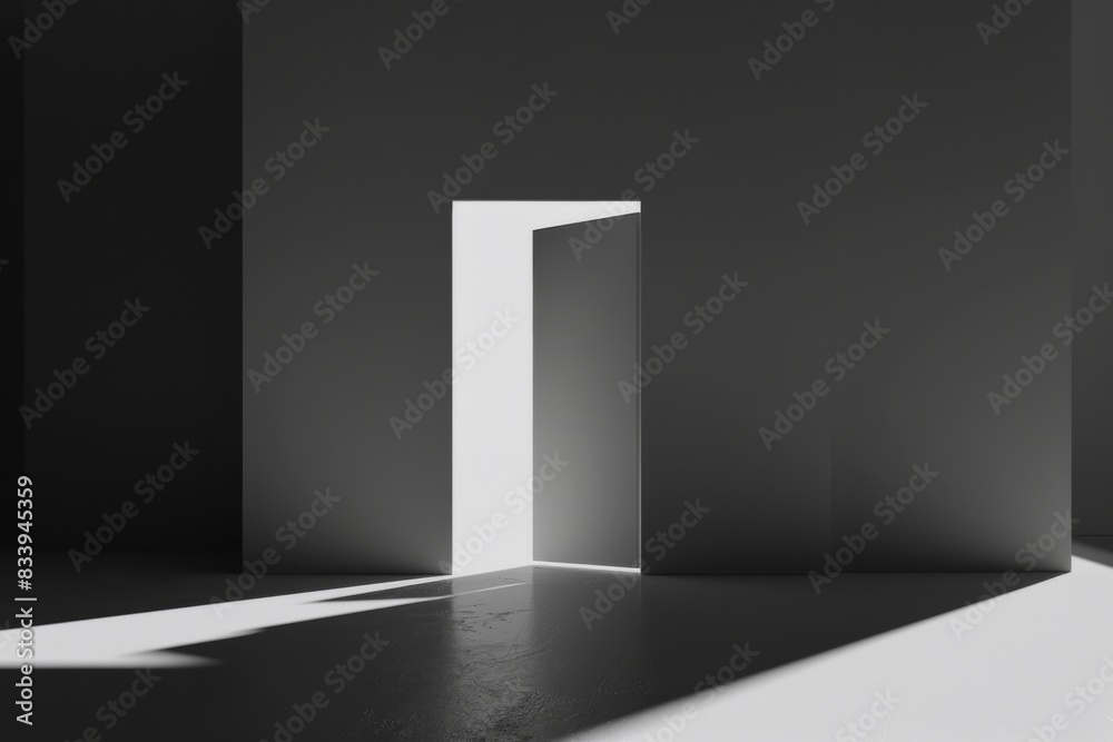 Open door emitting light possibilities growth achievements concept motivation learning skills knowledge heaven doors exit abstract simple background new ways entering leaving space imagination Open door emitting light possibilities growth achievements concept motivation learning skills knowledge heaven doors exit abstract simple background new ways entering leaving space imagination