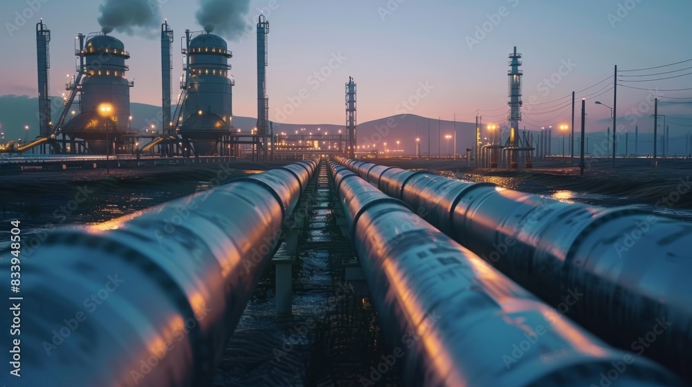 A clean pipeline for the production of renewable energy from renewable sources. pure hydrogen gas for pure electricity energy. AI generated A clean pipeline for the production of renewable energy from renewable sources. pure hydrogen gas for pure electricity energy. AI generated