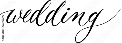 Modern_Calligraphy_Wedding word_eps_format