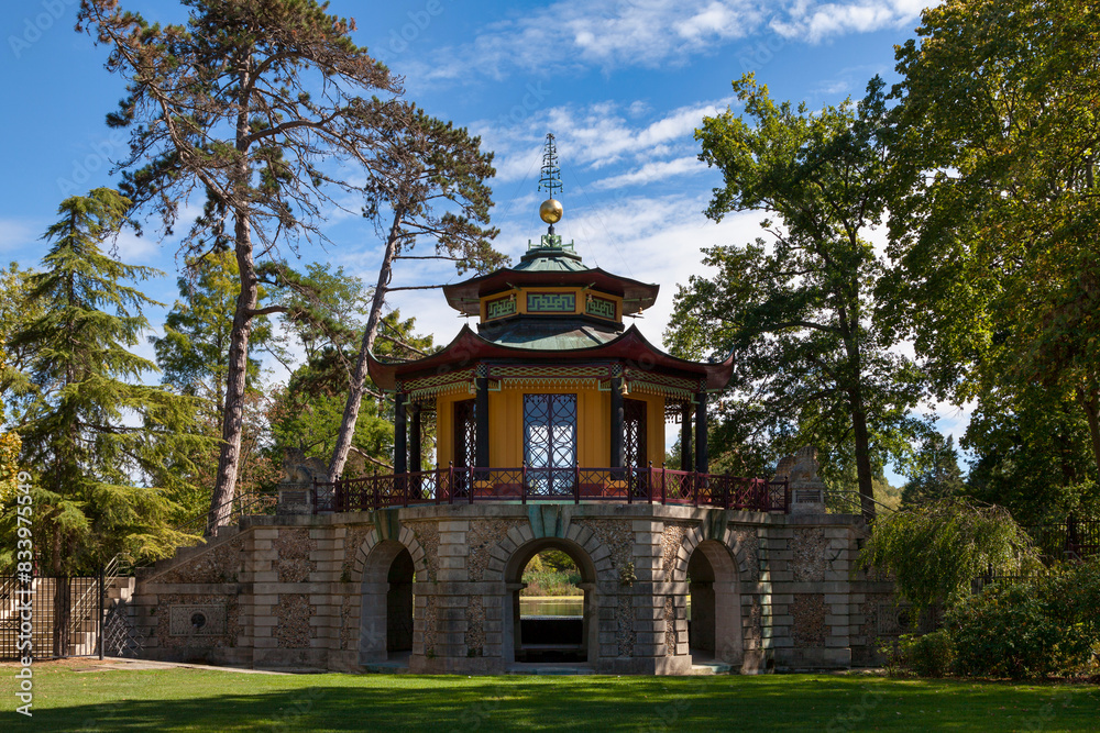 The Chinese Pavilion of Cassan in L'Isle Adam The Chinese Pavilion of Cassan in L'Isle Adam