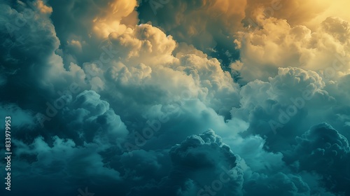 Texture background of clouds © GMeta