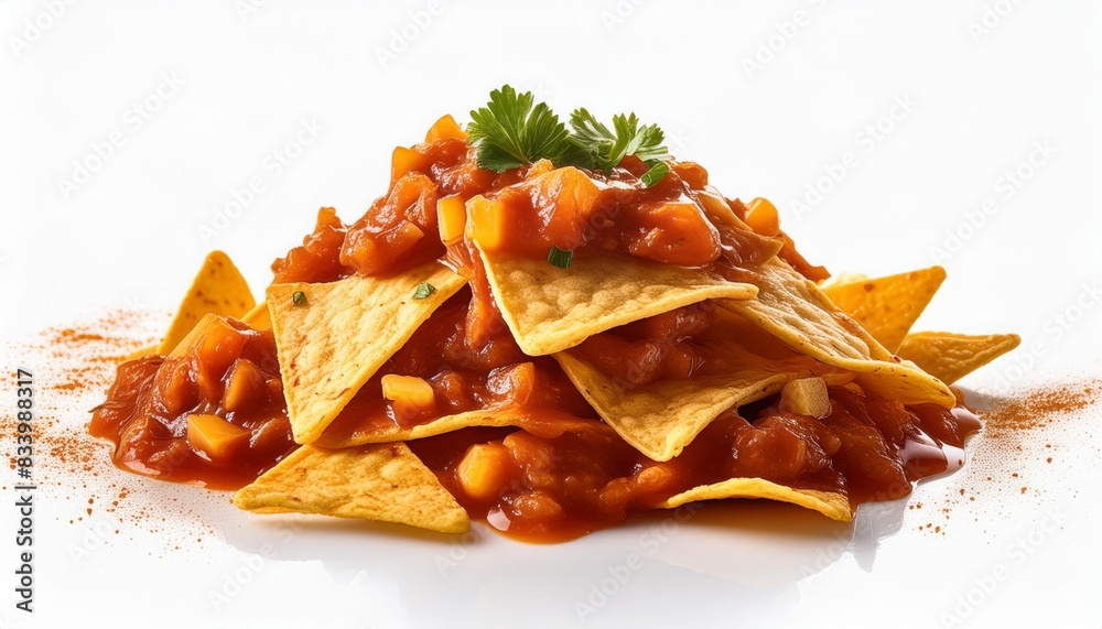nachos and salsa nachos and salsa