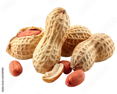peanuts on png background
