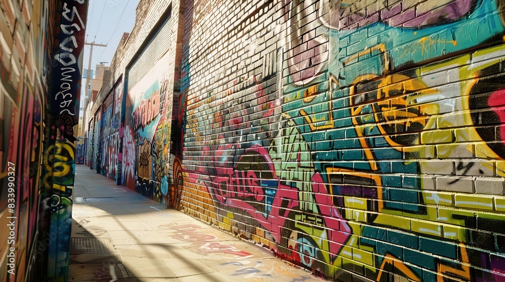 wall of narrow passage full of messy sketch painting, graffiti wall abstract background, Generative Ai not real photo, idea for artistic pop art background backdrop
wall of narrow passage full of messy sketch painting, graffiti wall abstract background, Generative Ai not real photo, idea for artistic pop art background backdrop
