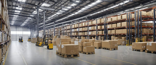 State-of-the-art Logistics Hub for Efficient Cargo Handling and Quick Delivery