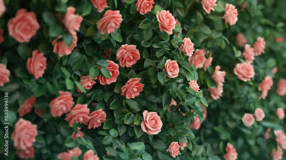 3d pink rose wall foliage for wallpaper 3d pink rose wall foliage for wallpaper