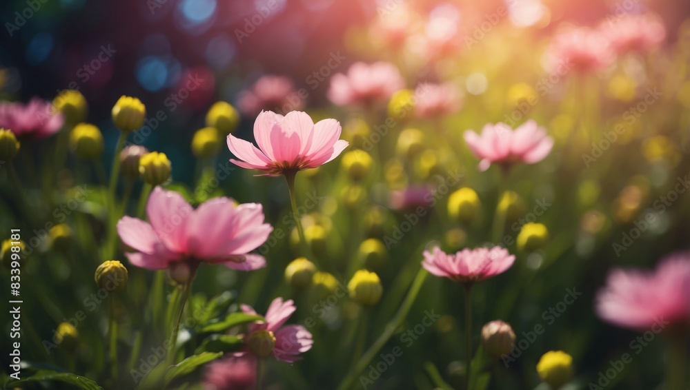 Obraz premium Art abstract spring background or summer background.