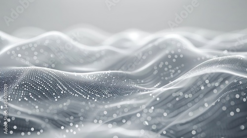 Abstract Gray background wave of particles. Technology background. Carbon line gray background that looks modern blurry background gray wallpaper texture