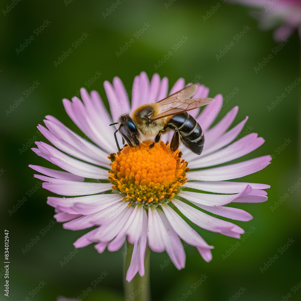 bee on flower