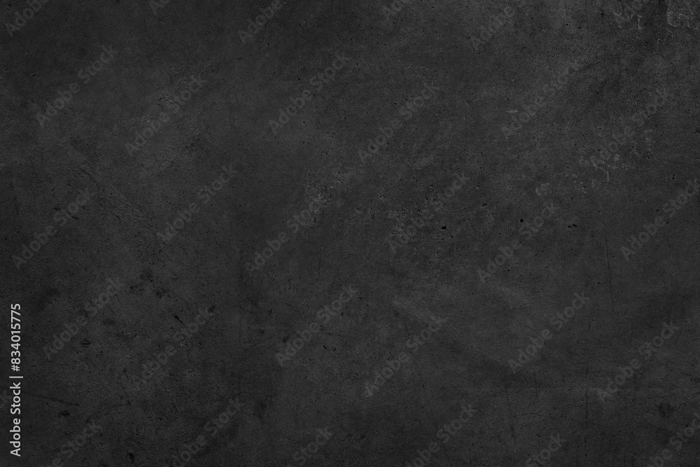 Fototapeta premium Dark grey textured concrete wall background