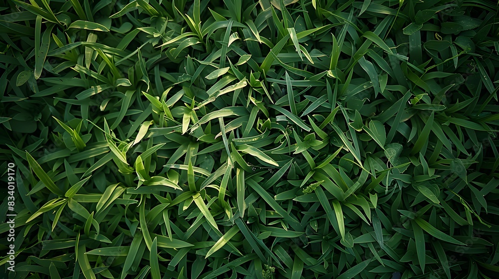 Obraz premium Green turf grass for flatlays or other design assets.