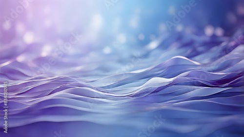 Abstract Purple and Blue Wavy Texture Background Image Generative AI