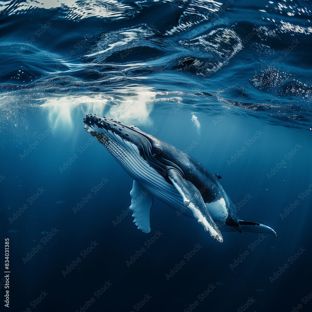 Fototapeta premium whale