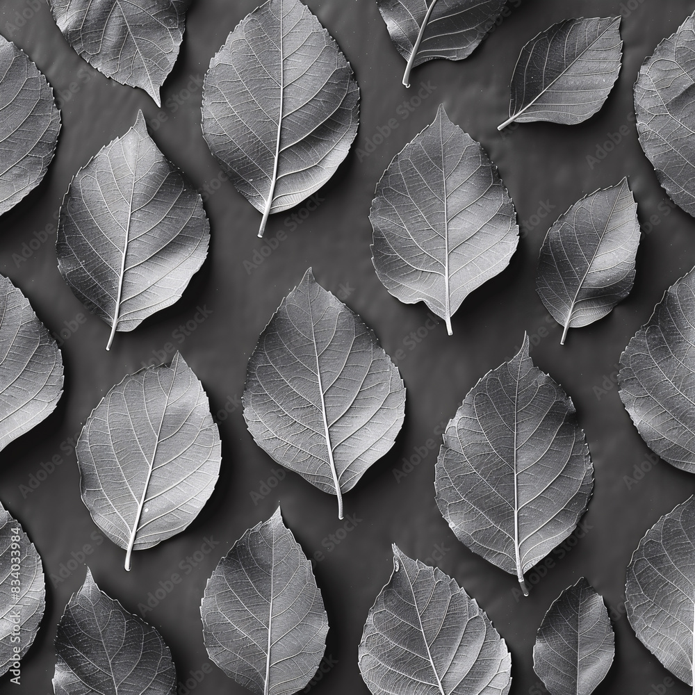 Obraz premium seamless pattern with leaves