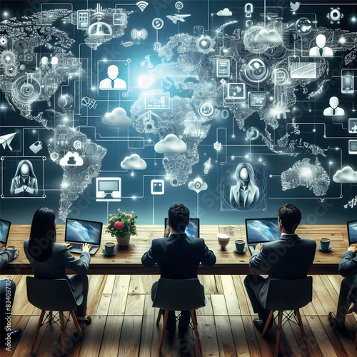  Global Connectivity and Digital Network.