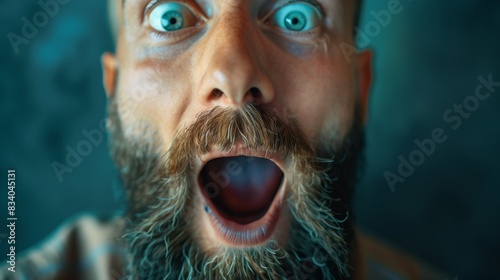 Surprised Man Face photo