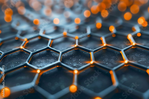 Graphene Hexagonal Structure photo