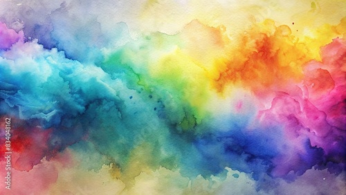 Vibrant watercolor gradient showcasing a spectacular mix of colors , colors, gradient, vibrant, watercolor, high-definition, detailed, stunning, vibrancy, captivating, vivid, bright, spectrum © artsakon