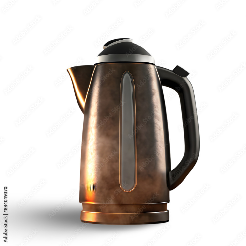 Sleek Electric Kettle with Curved Spout Sleek Electric Kettle with Curved Spout