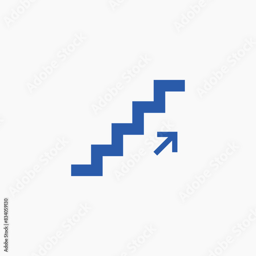 upstairs floor level up icon