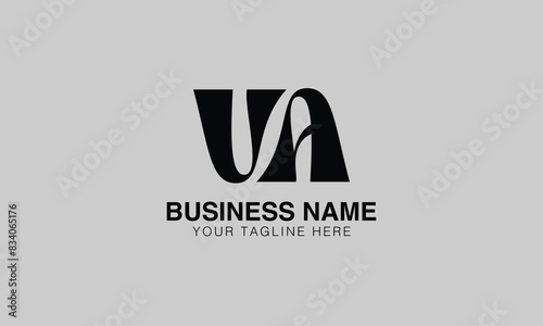 VA V va initial logo | initial based abstract modern minimal creative logo, vector template image. luxury logotype logo, real estate homie logo. typography logo. initials logo