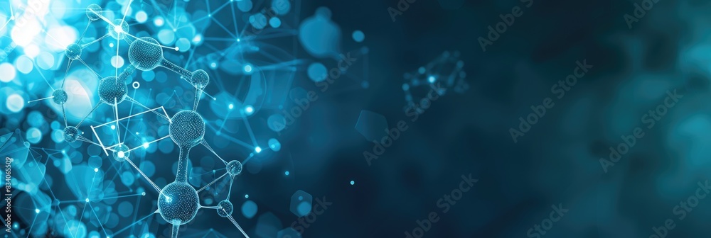Abstract Healthcare. Medical and Health Care Banner with Text Space