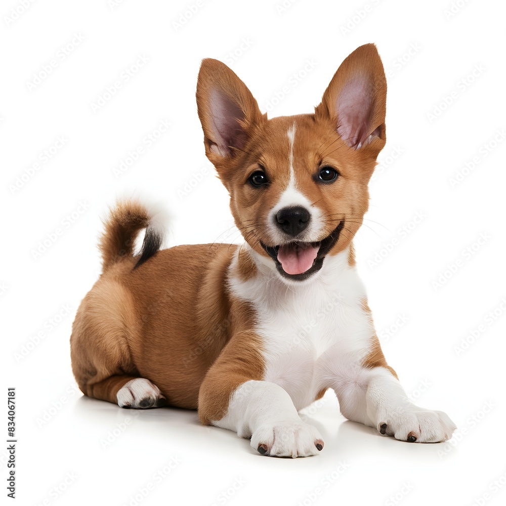 sitting basenji sitting basenji