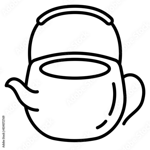 teapot icon illustration