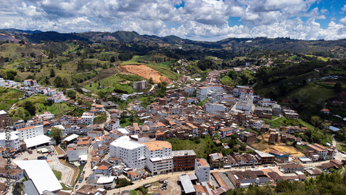 San Vicente Ferrer, Antioquia - Colombia. April 24, 2024. Municipality with 18,051 inhabitants photo