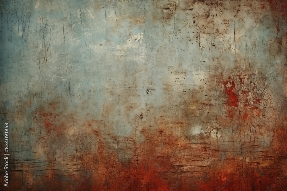 grunge wall background, generative ai