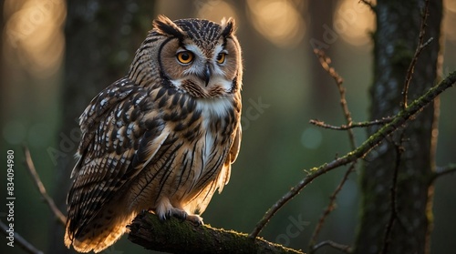 great horned owl photo