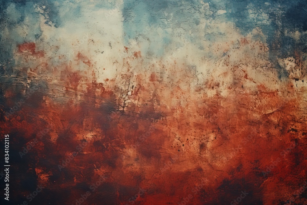 grunge wall background, generative ai