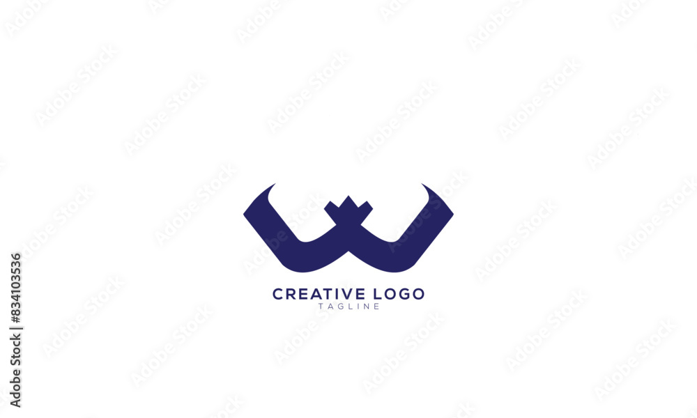 WW Abstract initial monogram letter alphabet logo design WW Abstract initial monogram letter alphabet logo design