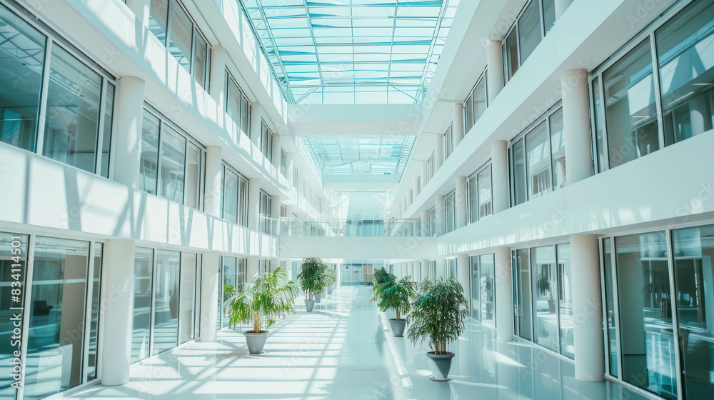 modern office building interior background modern office building interior background