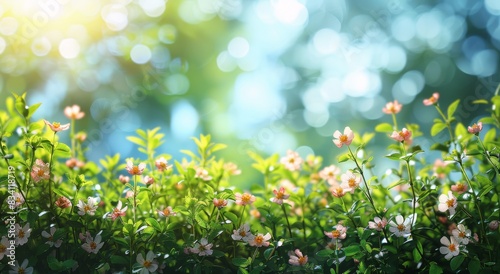 Field of Grass With Daisies in Foreground