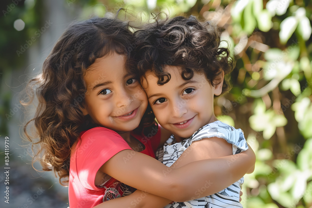 national siblings day with siblings spending quality time together. generative ai national siblings day with siblings spending quality time together. generative ai