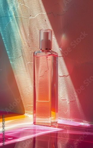 Two Bottles on Table
