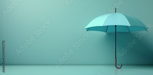 White Umbrella in Room