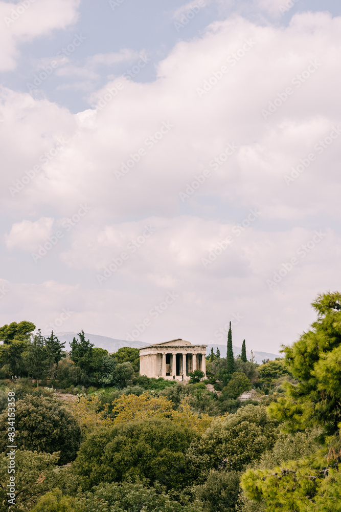 Fototapeta premium Temple of Hephaestus in Athens Greece