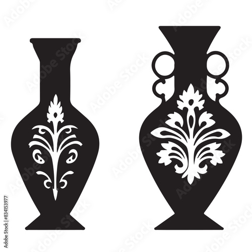 Antique Vases Vector