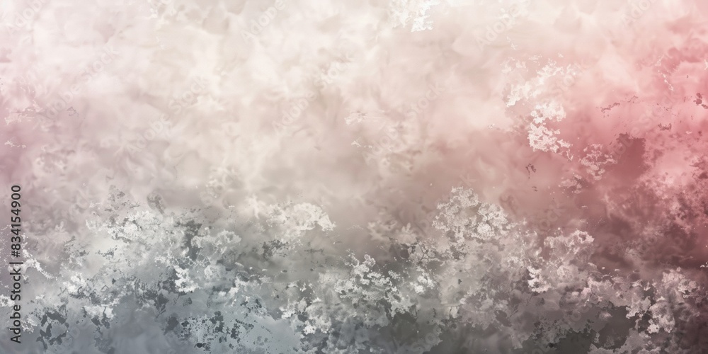 Fototapeta premium Abstract grey pink gradient with grainy noise illustration