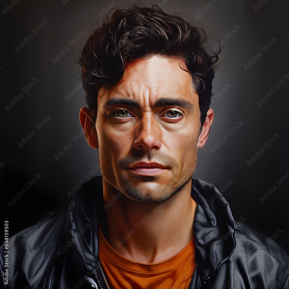 portrait of a man portrait of a man