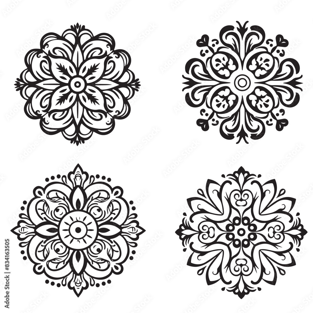 Ornament Vector Set