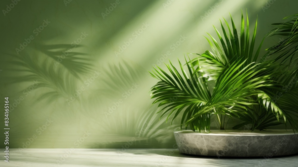 A row of colorful potted plants adds a touch of nature to a blank green wall. A row of colorful potted plants adds a touch of nature to a blank green wall.