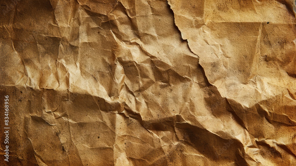 Close-up of aged parchment paper with frayed edges and a warm sepia tone, ideal for a vintage document background Close-up of aged parchment paper with frayed edges and a warm sepia tone, ideal for a vintage document background