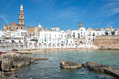 Obraz na plátně The Old town of Monopoli, Apulia Region, Italy