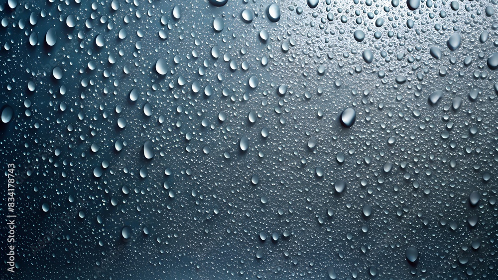 water drops on a surface