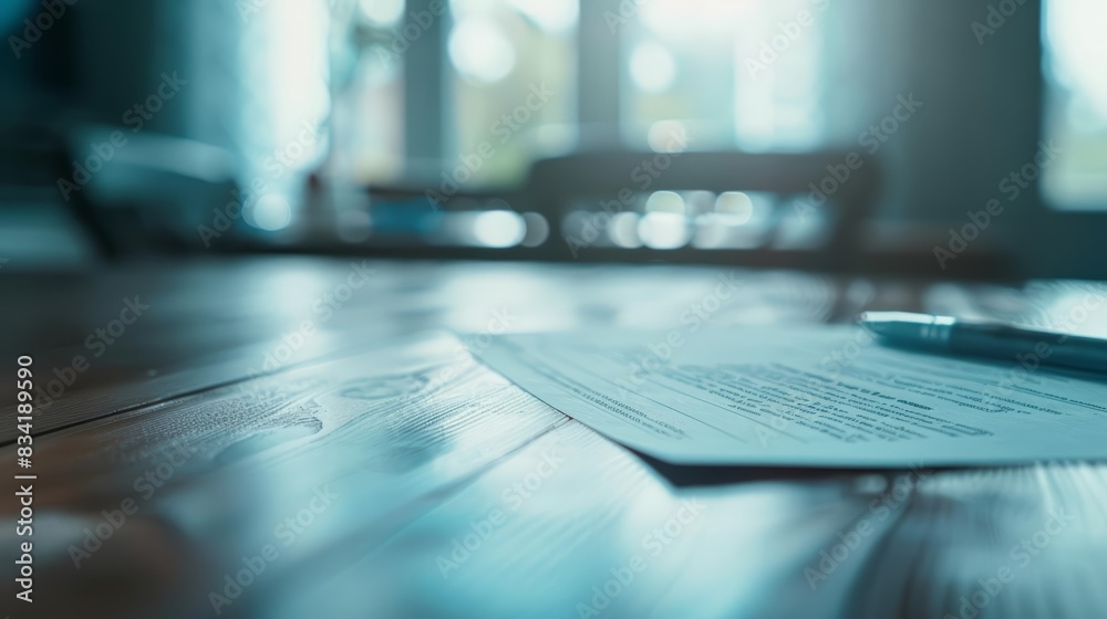 A closeup of a bereavement leave form A closeup of a bereavement leave form