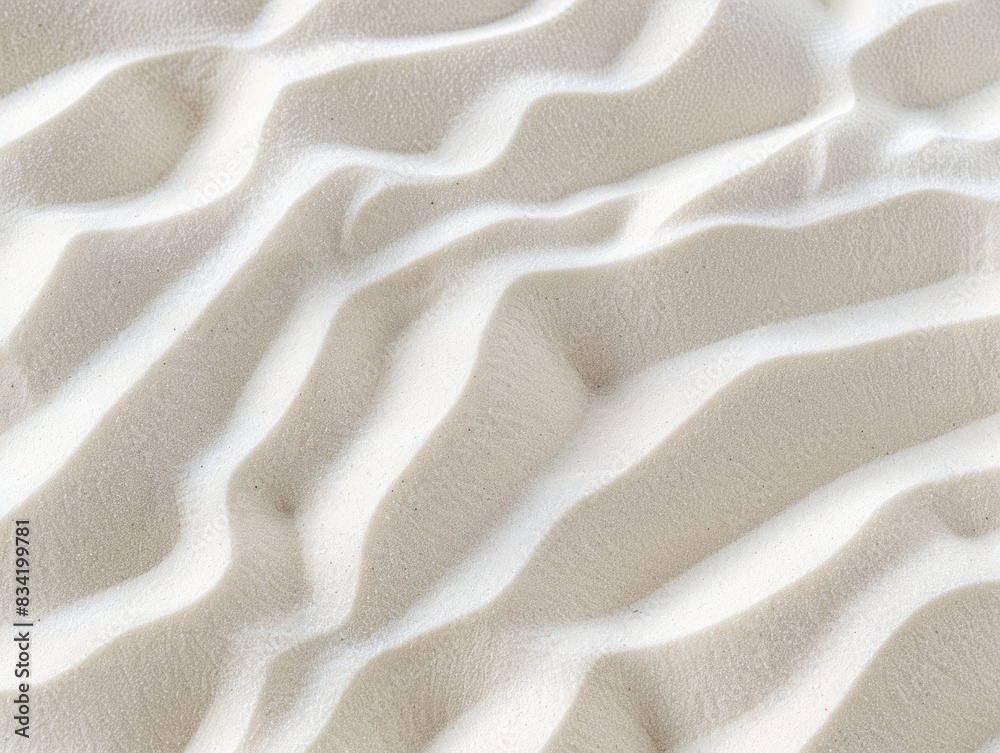 White sand wave pattern texture background White sand wave pattern texture background